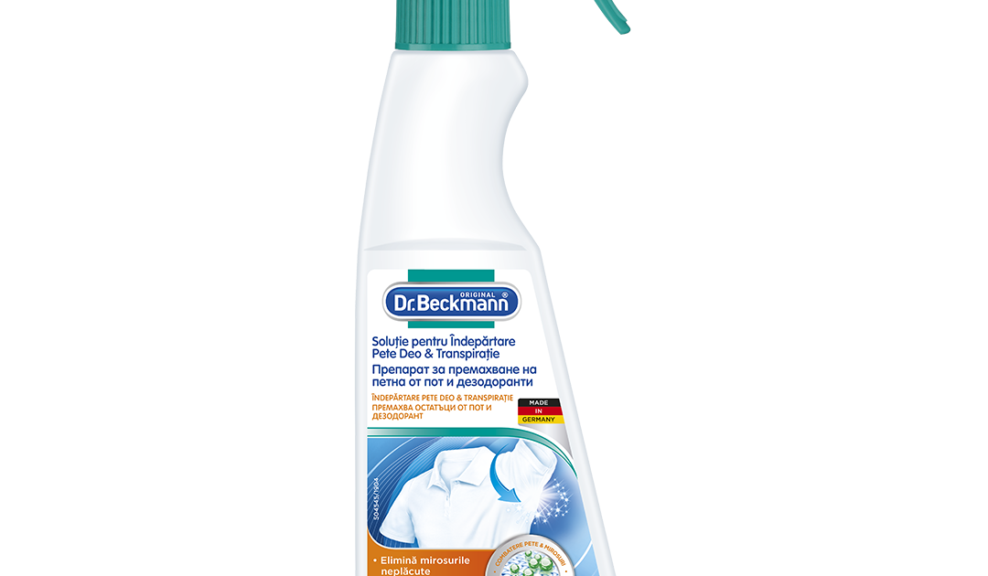 Dr. Beckmann Spray pentru îndepărtarea petelor de deodorant și a ...